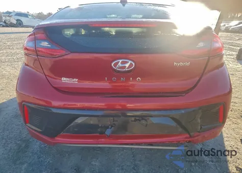2019 Hyundai Ioniq Sel z USA, uszkodzony, nr VIN KMHC75LC4KU132293